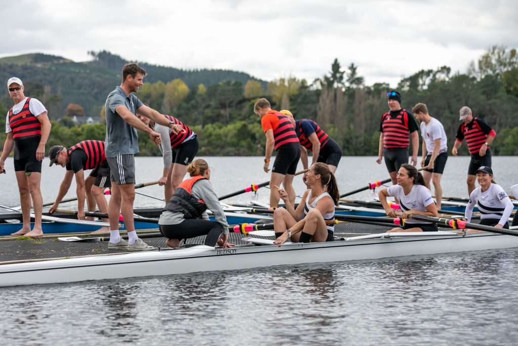 Robbie Manson rowing coach