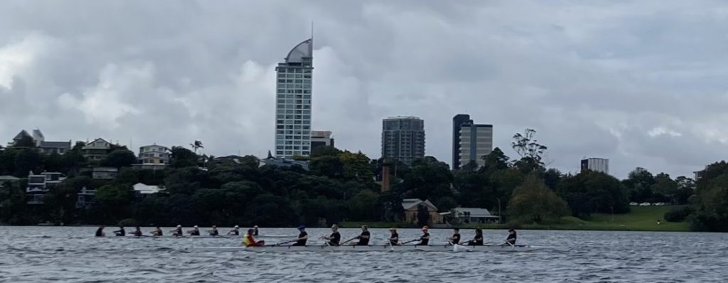 Business Rowing regatta eights